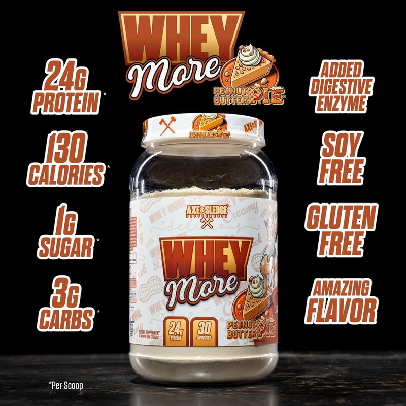 Axe & Sledge Whey More - Nutrition Capital