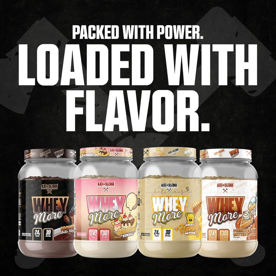 Axe & Sledge Whey More - Nutrition Capital