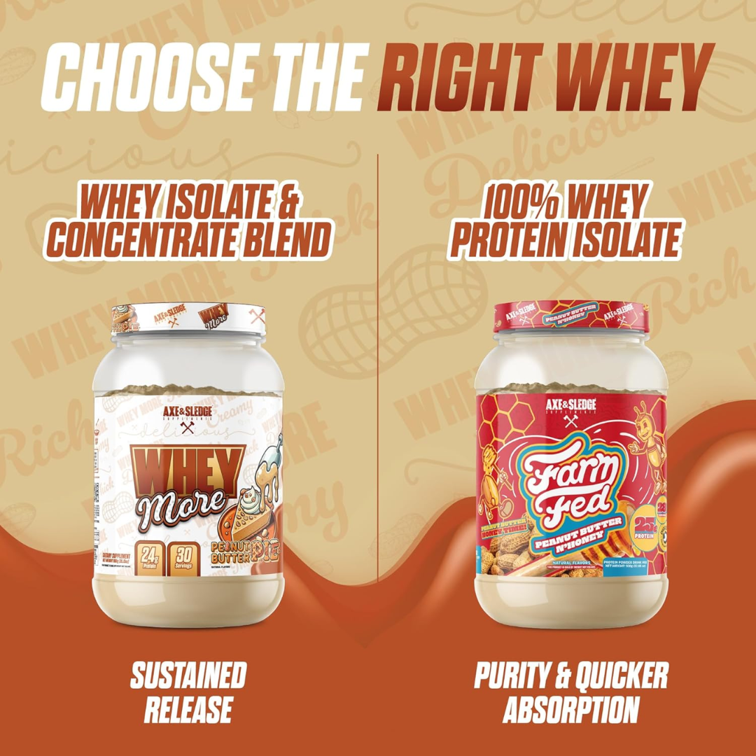 Axe & Sledge Whey More - Nutrition Capital
