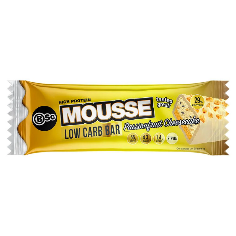 BSC High Protein Low Carb Mousse Bars - Nutrition Capital