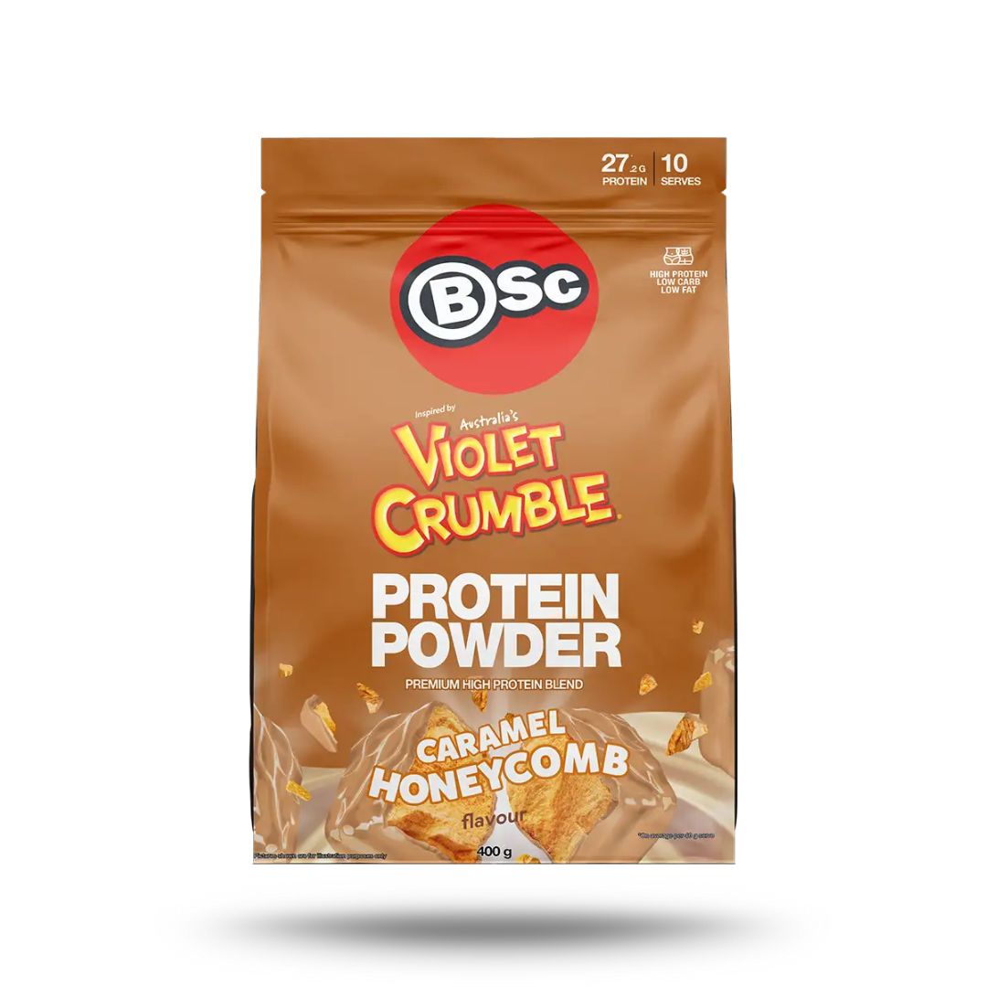 BSc x Violet Crumble Protein Powder