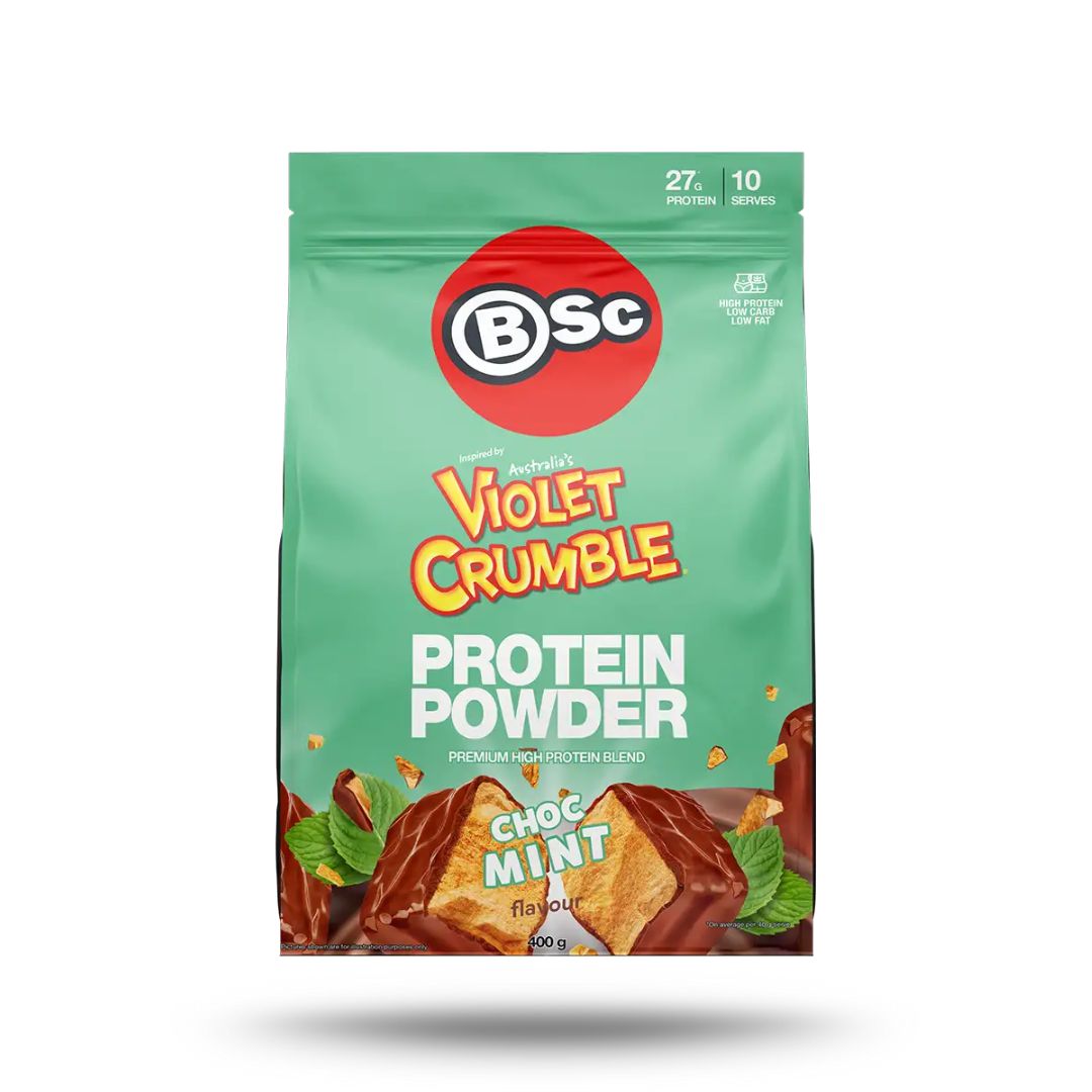 BSc x Violet Crumble Protein Powder