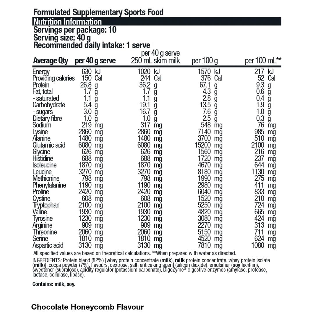 BSc x Violet Crumble Protein Powder