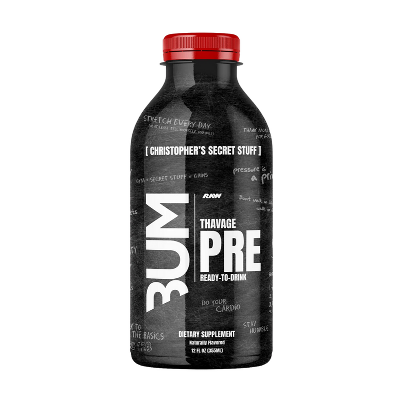 Raw Nutrition CBUM Thavage RTD Pre-Workout - Nutrition Capital