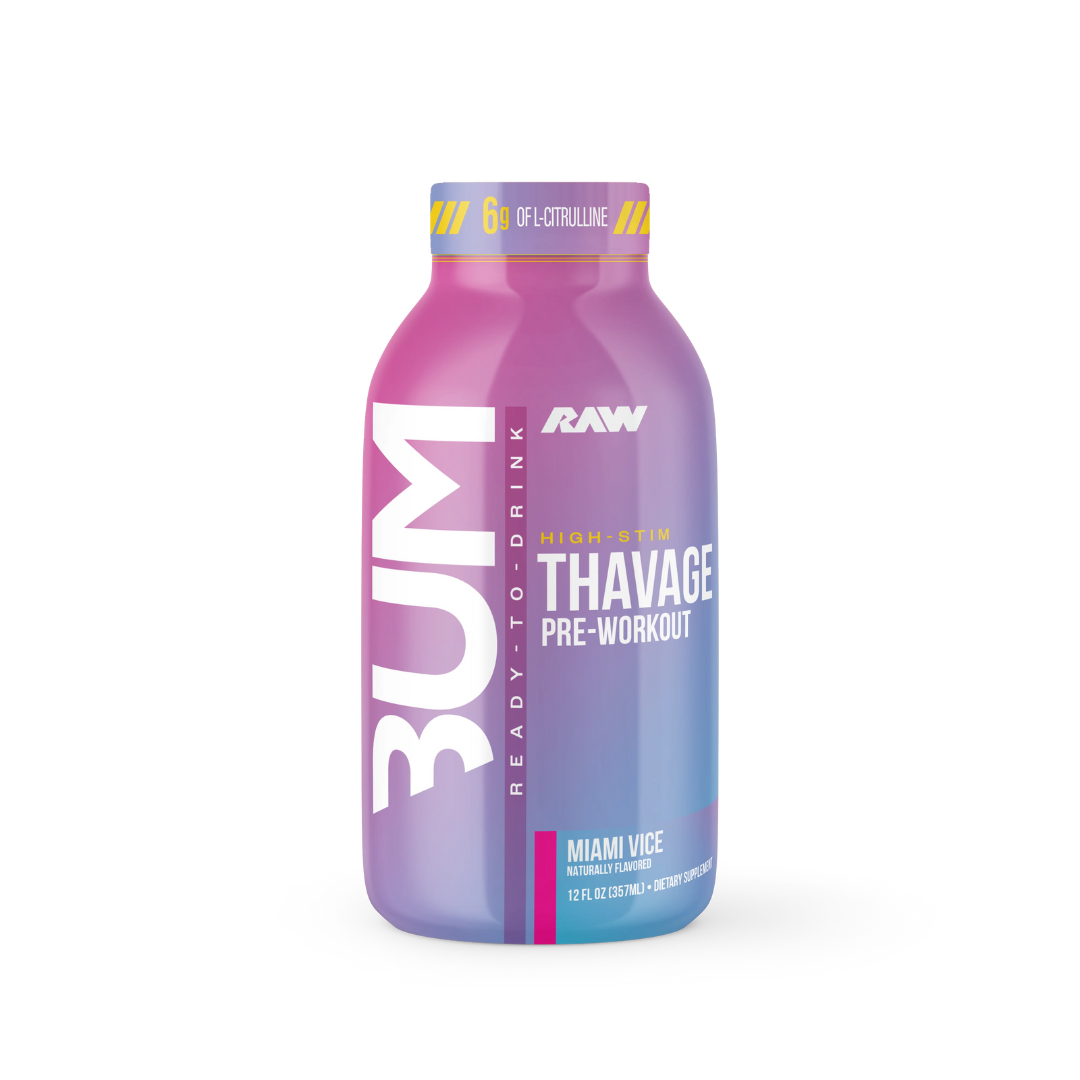 Raw Nutrition CBUM Thavage RTD Pre-Workout - Nutrition Capital