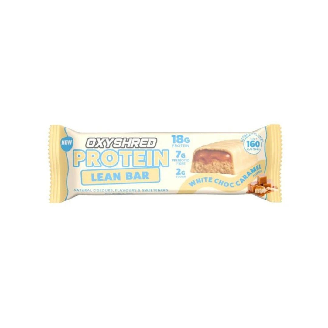 OxyShred Lean Protein Bar high protein low sugar snack packaging