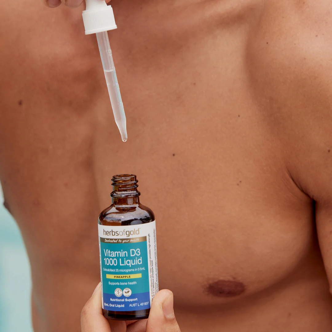 Herbs Of Gold Vitamin D3 1000 Liquid