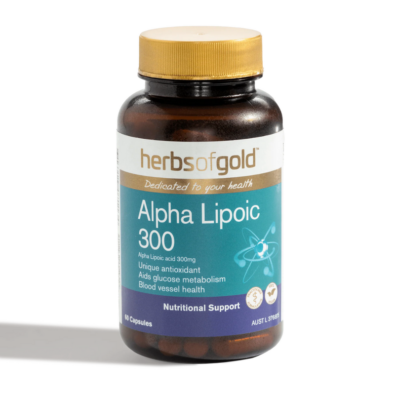 Herbs Of Gold Alpha Lipoic 300 - Nutrition Capital