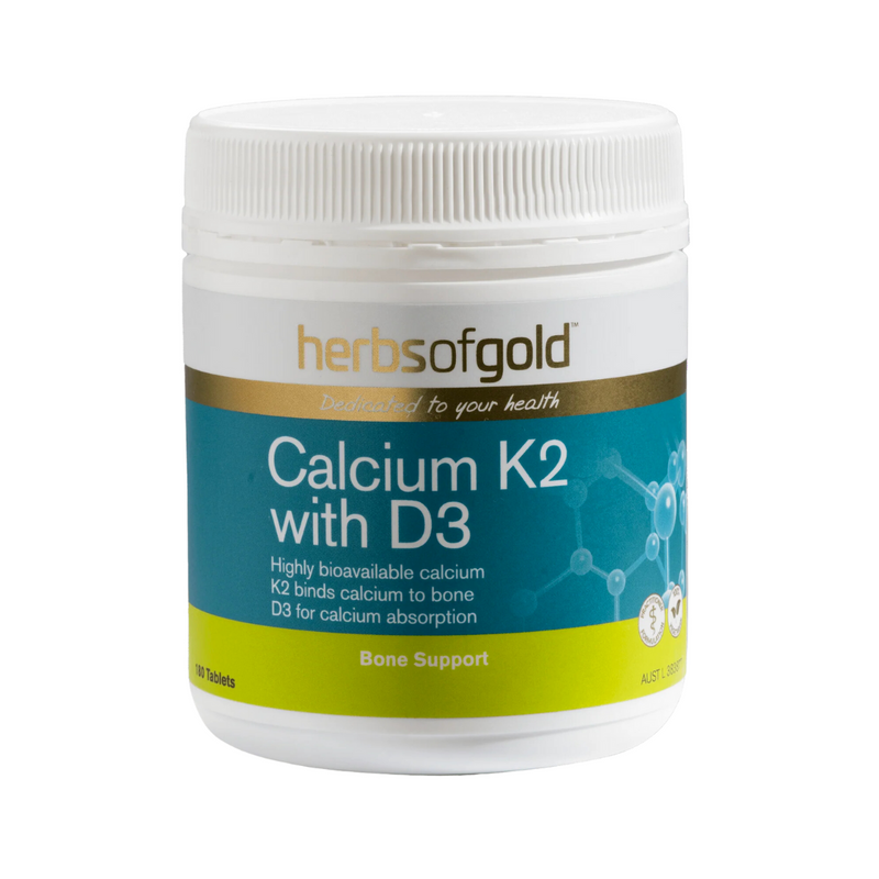 Herbs Of Gold Calcium K2 w/ D3 - Nutrition Capital
