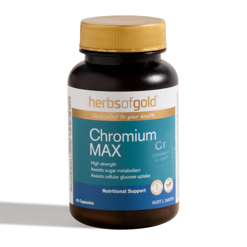 Herbs Of Gold Chromium Max - Nutrition Capital