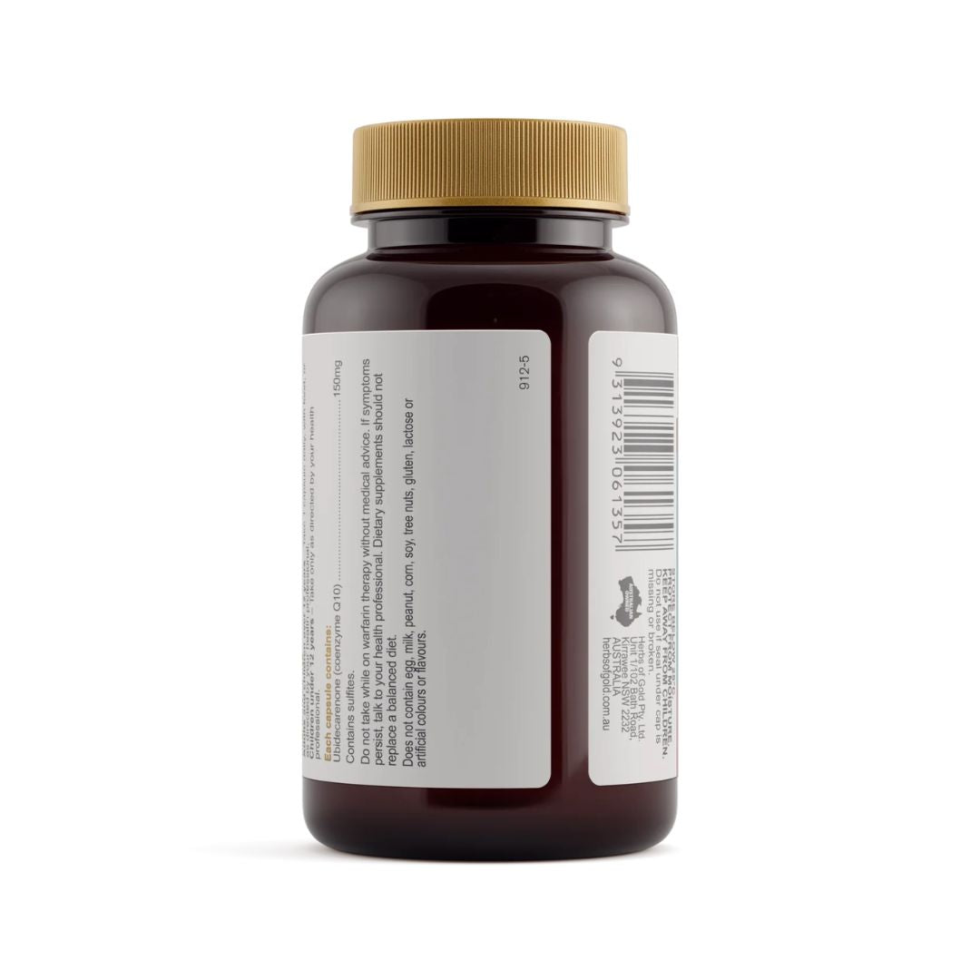 Herbs Of Gold CO Q10 (In Rice Bran Oil) - Nutrition Capital