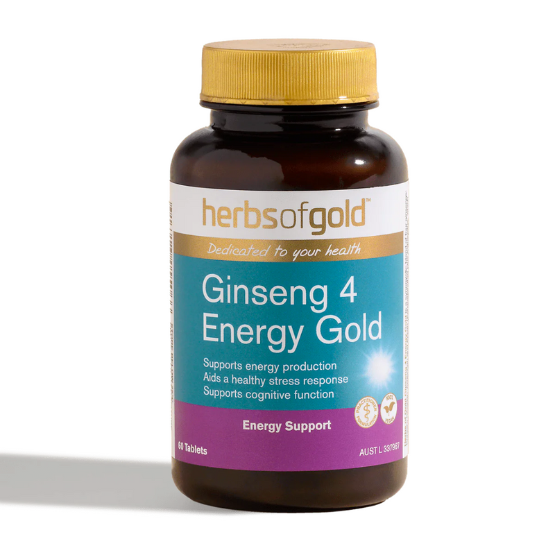Herbs Of Gold Ginseng 4 Energy Gold - Nutrition Capital
