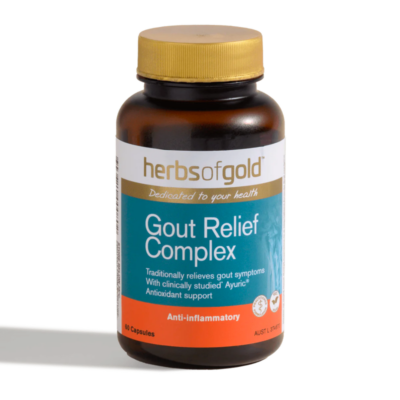 Herbs Of Gold Gout Relief Complex - Nutrition Capital