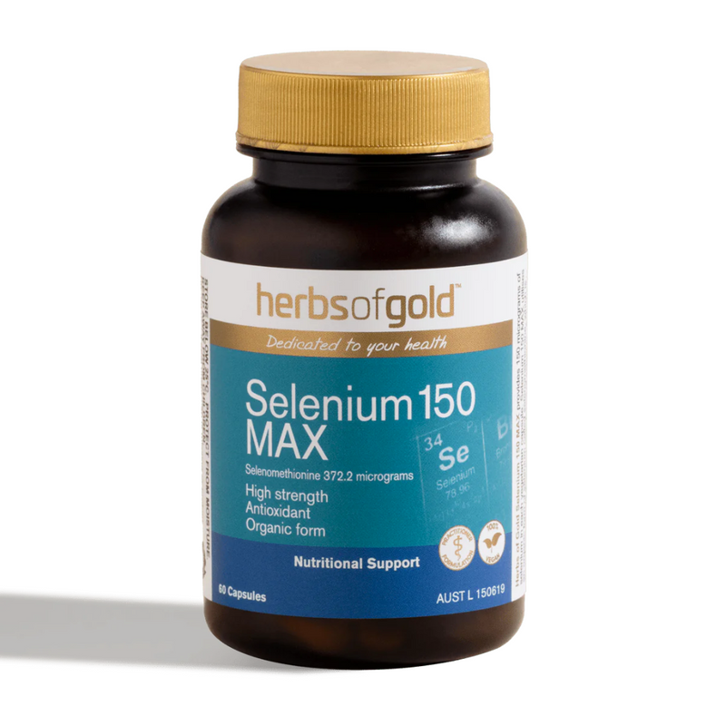 Herbs Of Gold Selenium 150 Max - Nutrition Capital