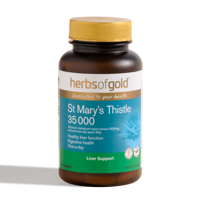 Herbs Of Gold St Marys Thistle 35 000 - Nutrition Capital