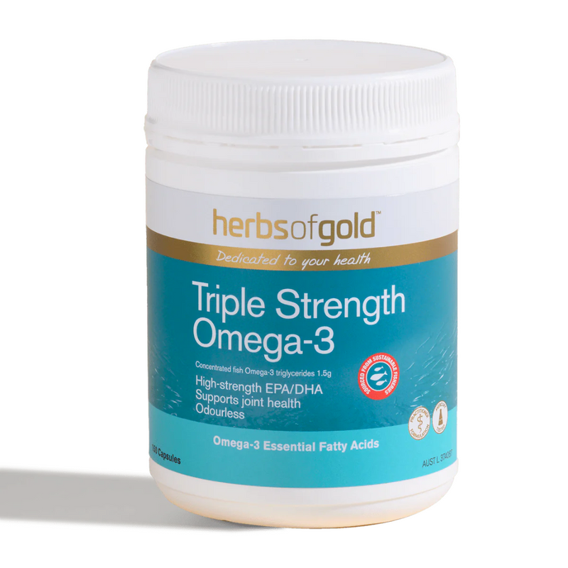 Herbs Of Gold Triple Strength Omega-3 - Nutrition Capital