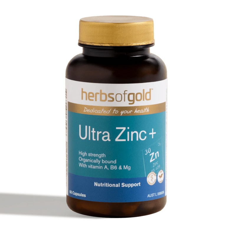 Herbs Of Gold Ultra Zinc+ - Nutrition Capital