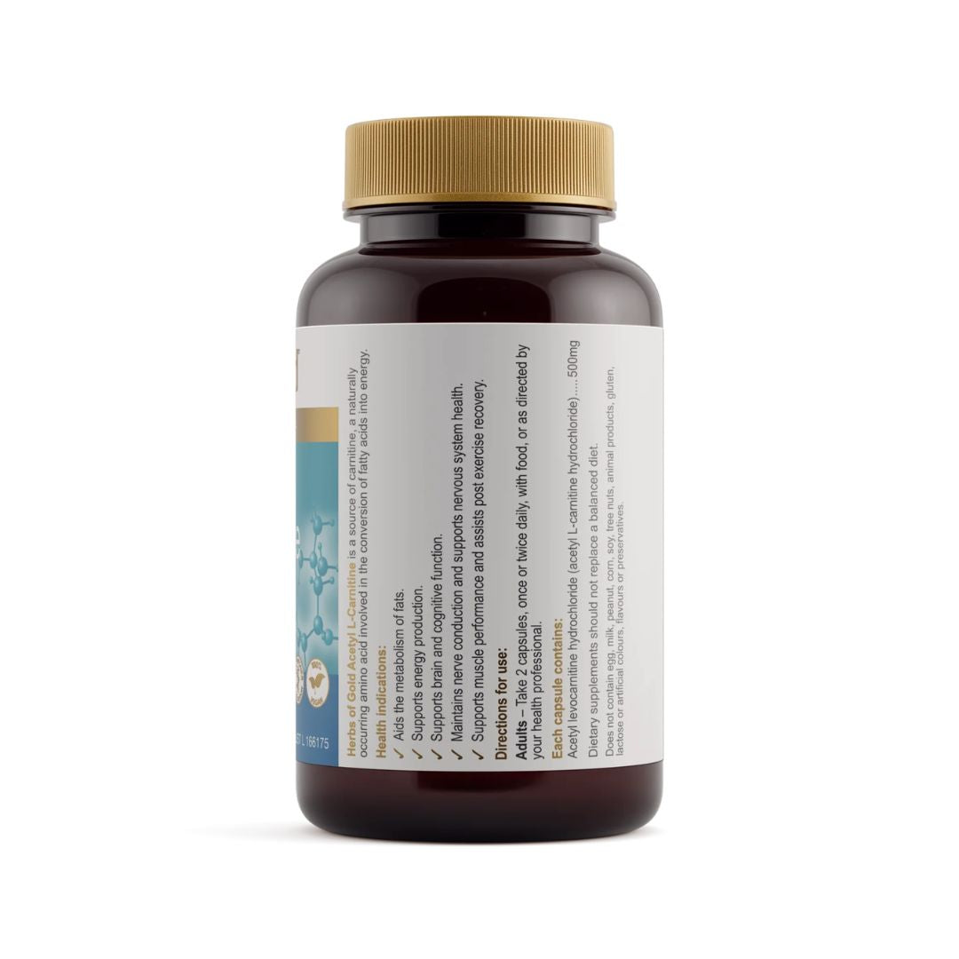 Herbs Of Gold Acetyl L-Carnitine - Nutrition Capital