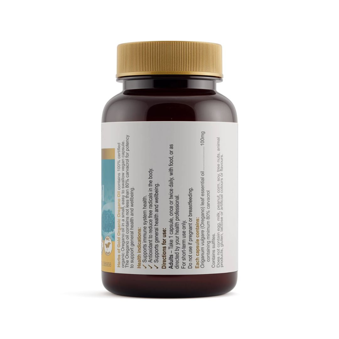 Herbs Of Gold Organic Oregano Oil - Nutrition Capital