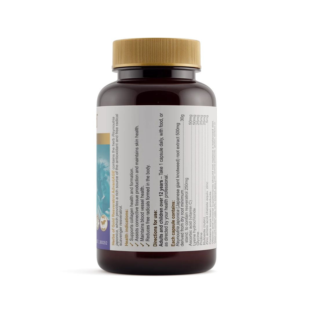 Herbs Of Gold Resveratol Advantage - Nutrition Capital