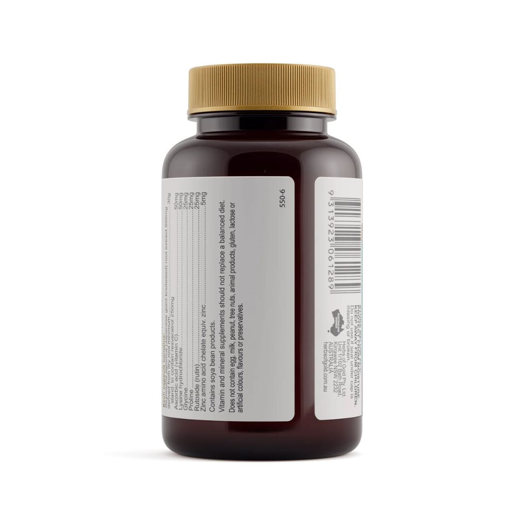 Herbs Of Gold Resveratol Advantage - Nutrition Capital