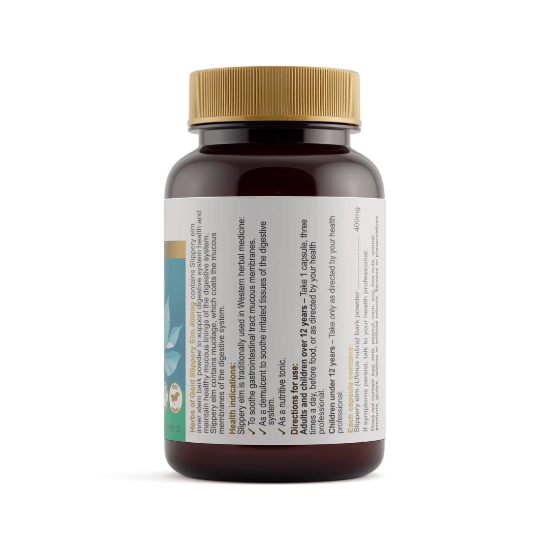 Herbs Of Gold Slippery Elm - Nutrition Capital