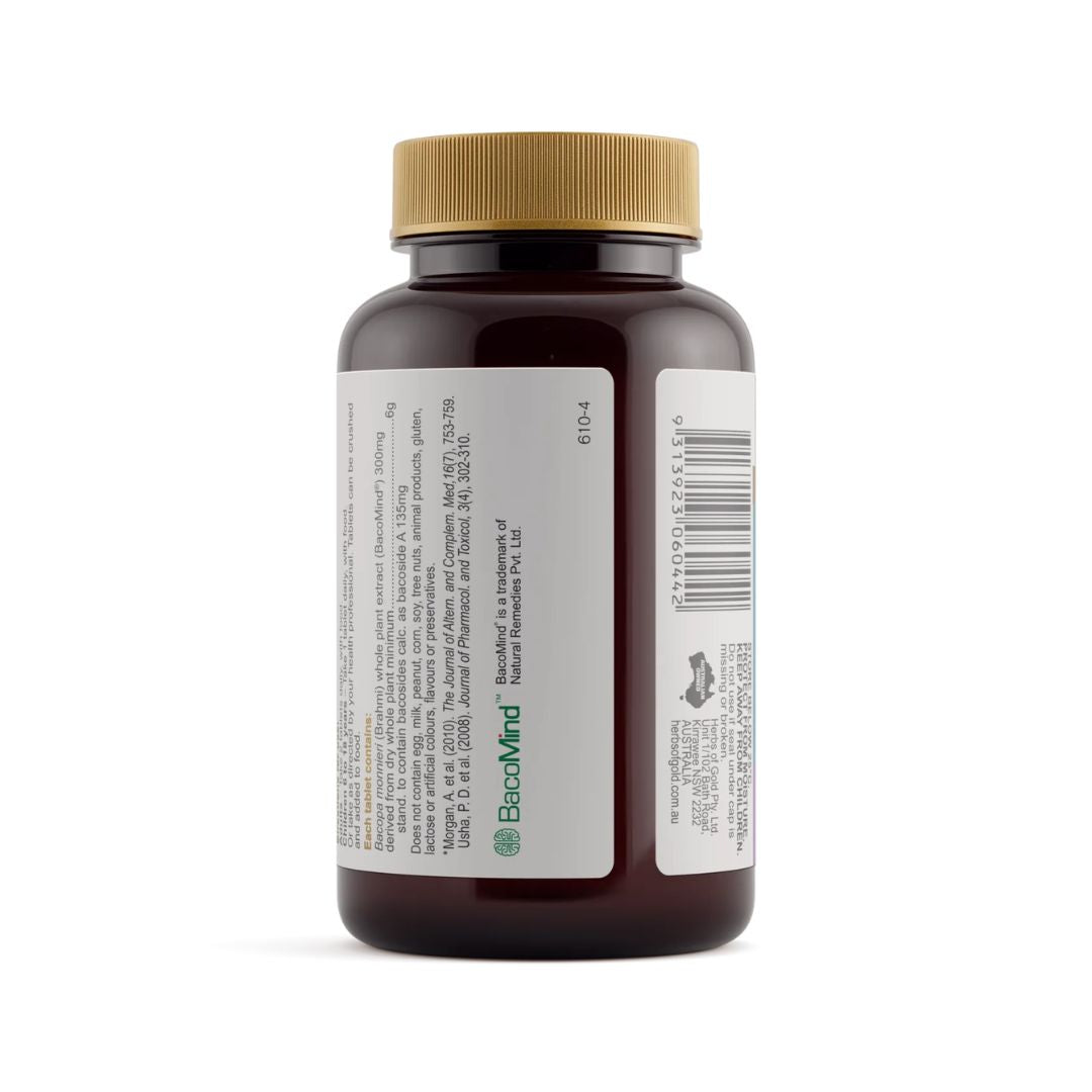 Herbs Of Gold Super Brahmi 6000 - Nutrition Capital