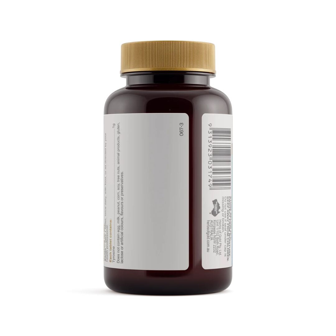 Herbs Of Gold Tyrosine 1000 - Nutrition Capital