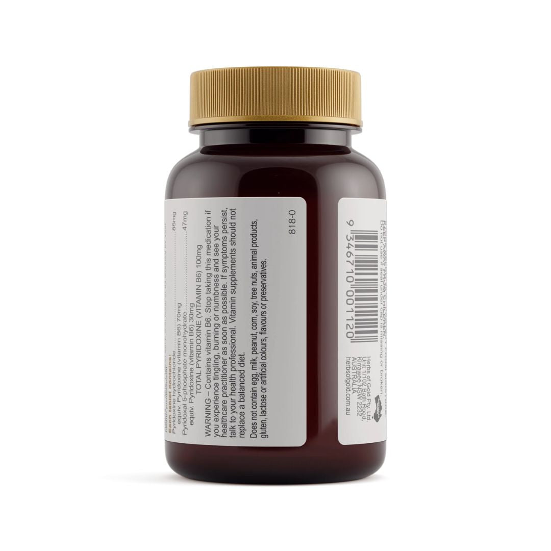 Herbs Of Gold Vitamin B6 - Nutrition Capital