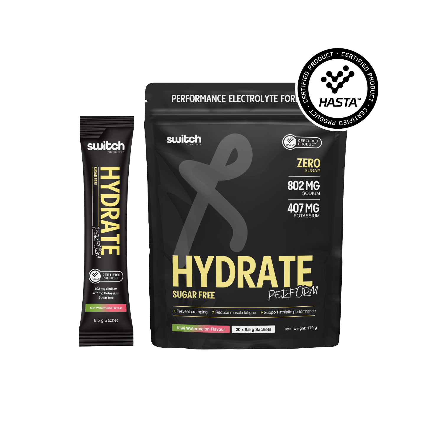 Switch Nutrition Hydrate Perform Sugar Free - Nutrition Capital