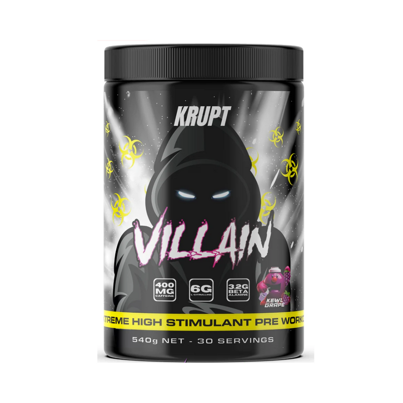 Krupt Supps Villain Pre Workout - Nutrition Capital