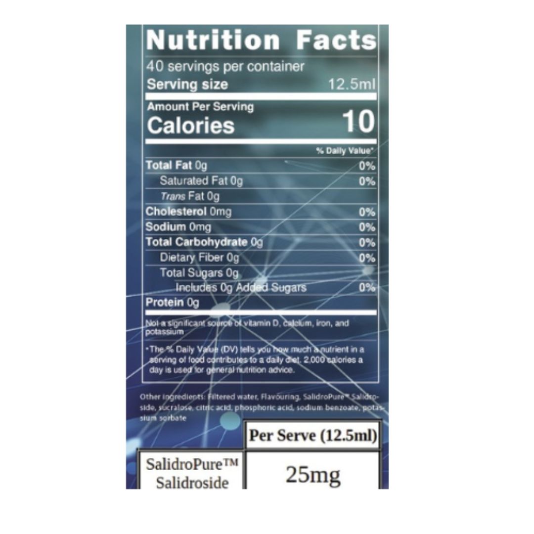 LQDZ Salidroside liquid supplement with SalidroPure – Rhodiola-based adaptogen for stress support and performance, available at Nutrition Capital Australia