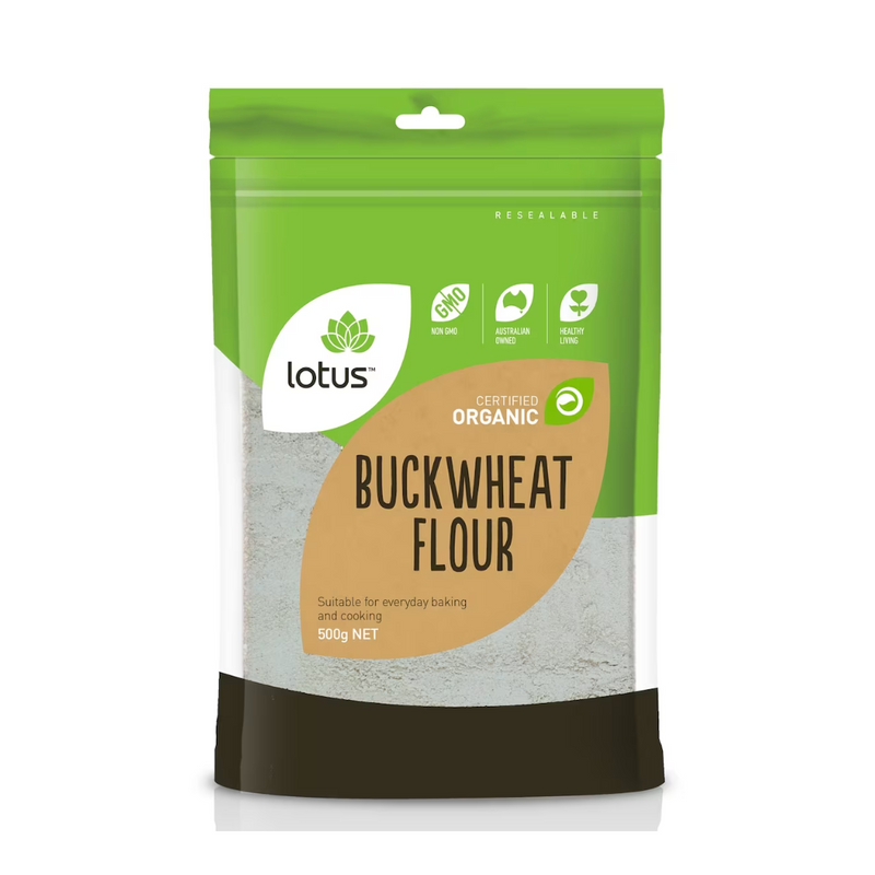 Lotus Buckwheat Flour Organic - Nutrition Capital