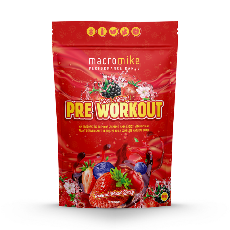 Macro Mike 100% Natural Pre-Workout - Nutrition Capital