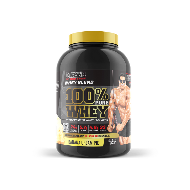 Max's 100% Whey Protein - Nutrition Capital