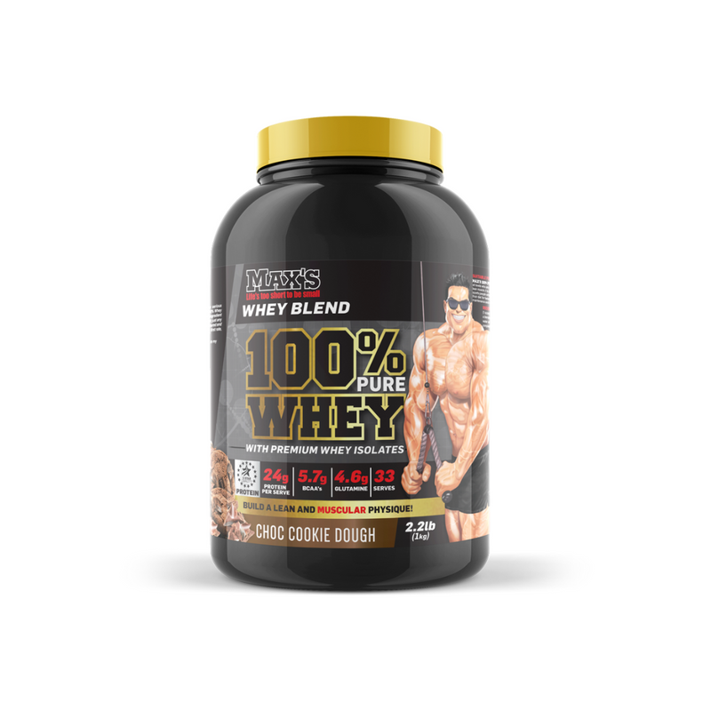 Max's 100% Whey Protein - Nutrition Capital