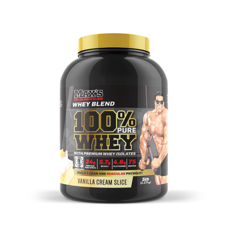 Max's 100% Whey Protein - Nutrition Capital