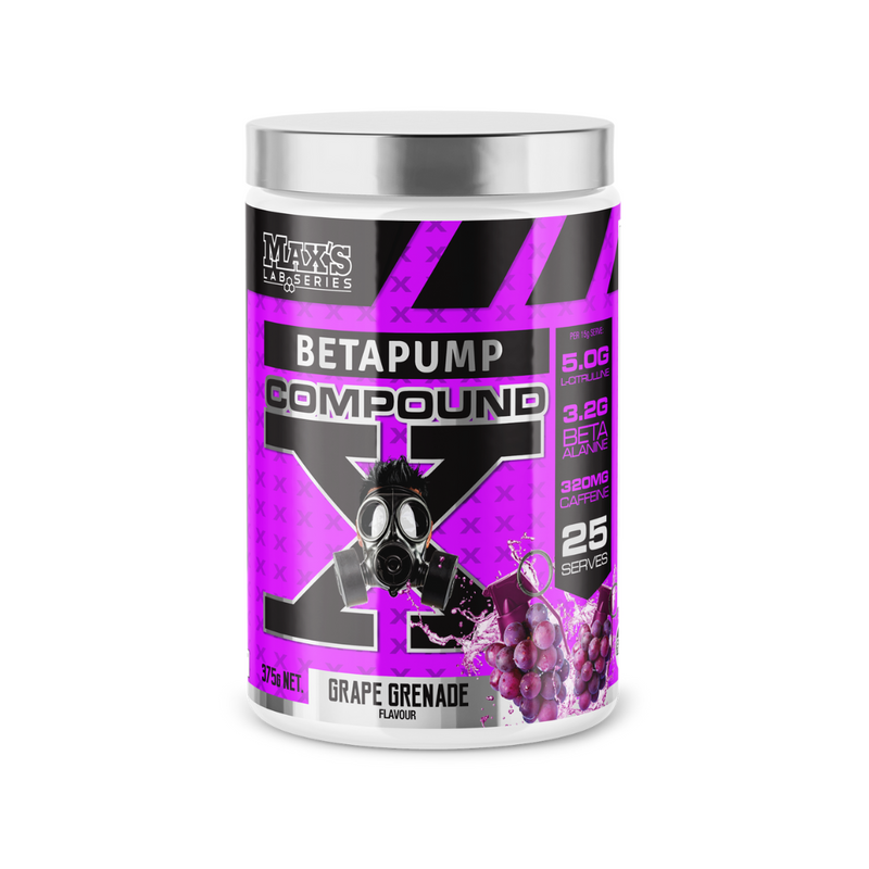 Max's Beta Pump Compound X - Nutrition Capital