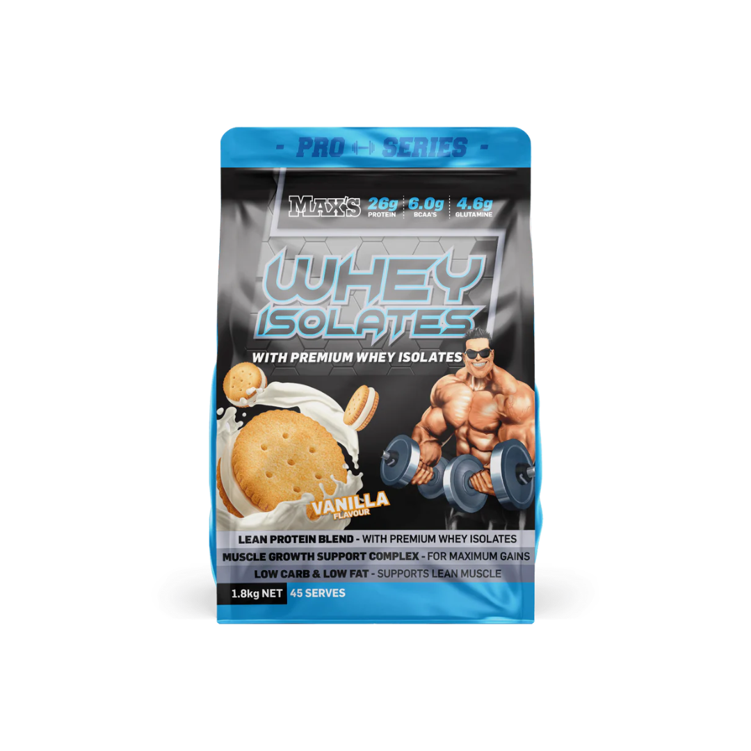 Max's Pro Series Whey Isolate