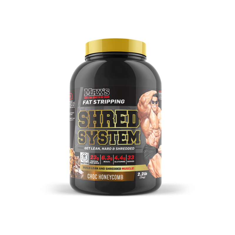Max's Shred System - Nutrition Capital