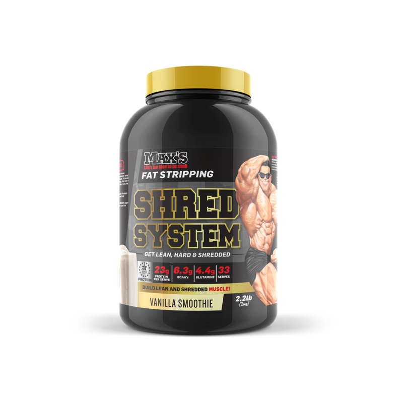 Max's Shred System - Nutrition Capital