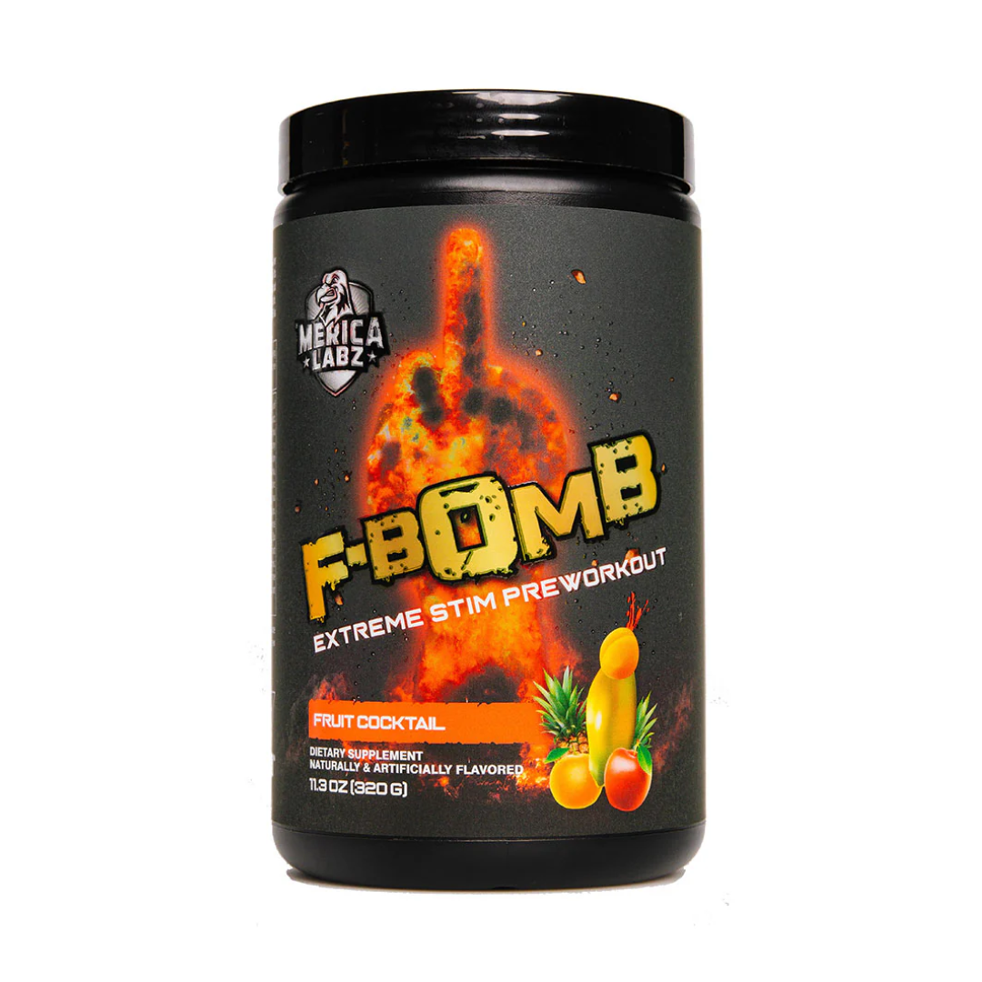 Merica Labz F-Bomb Extreme Stimulant Pre-Workout - Nutrition Capital