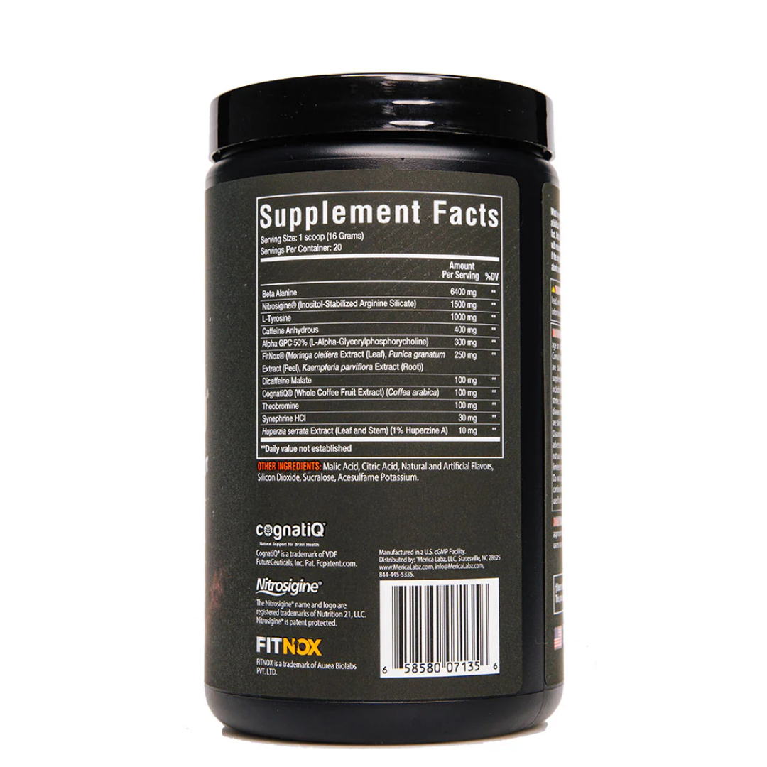 Merica Labz F-Bomb Extreme Stimulant Pre-Workout - Nutrition Capital