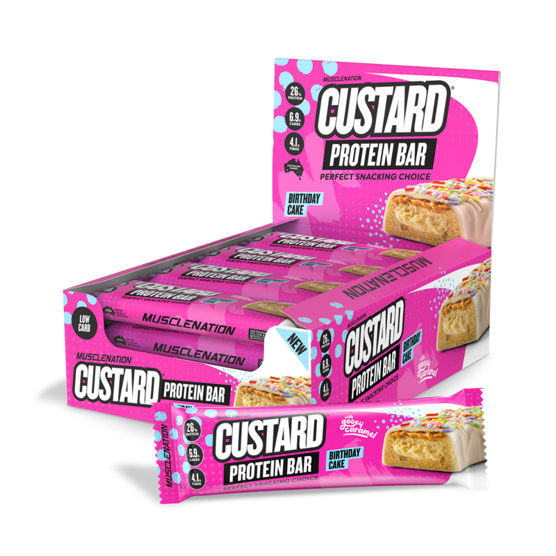 Muscle Nation Custard Protein Bar - Nutrition Capital