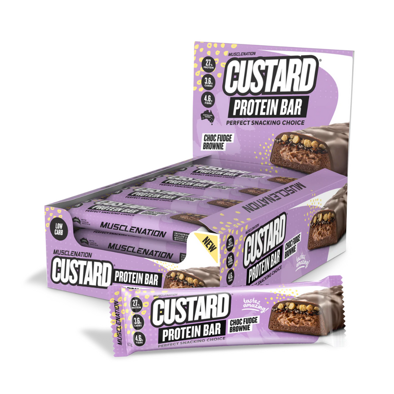 Muscle Nation Custard Protein Bar - Nutrition Capital