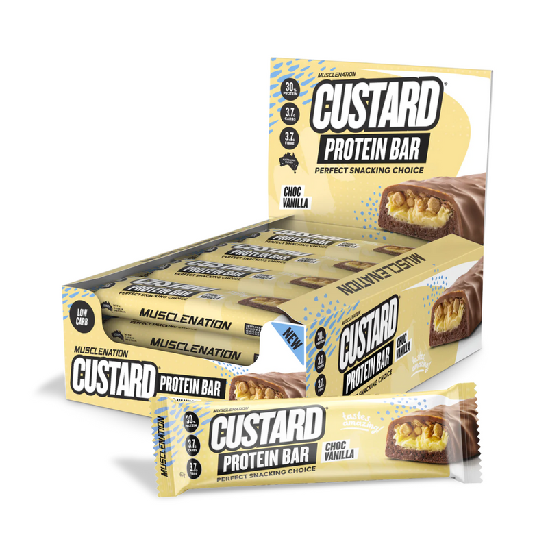 Muscle Nation Custard Protein Bar - Nutrition Capital