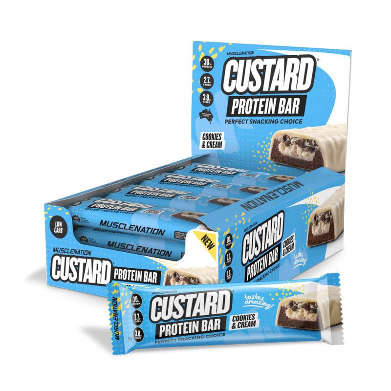 Muscle Nation Custard Protein Bar - Nutrition Capital