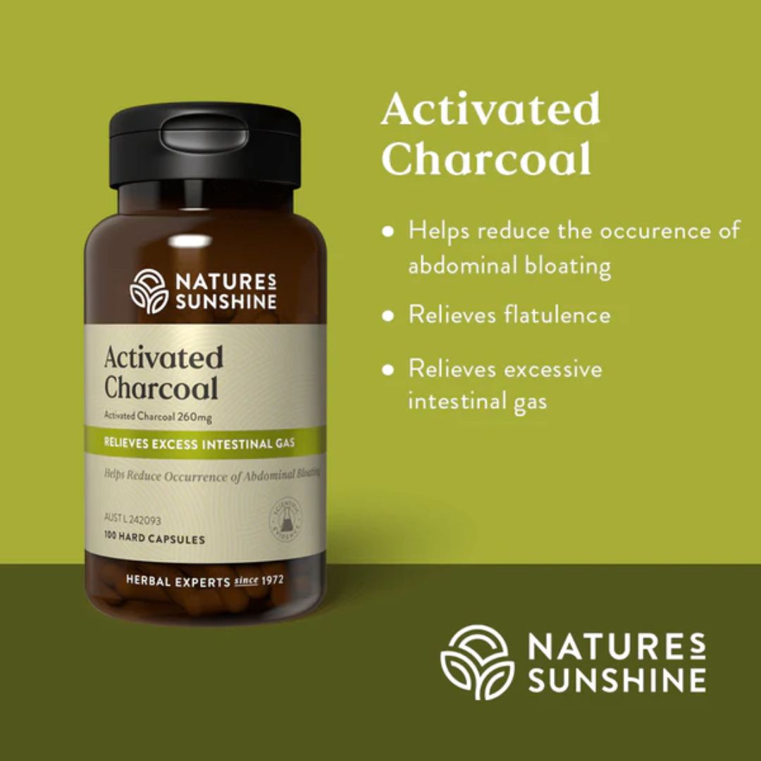 Natures Sunshine Activated Charcoal
