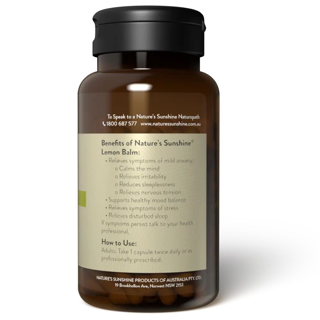 Natures Sunshine Lemon Balm