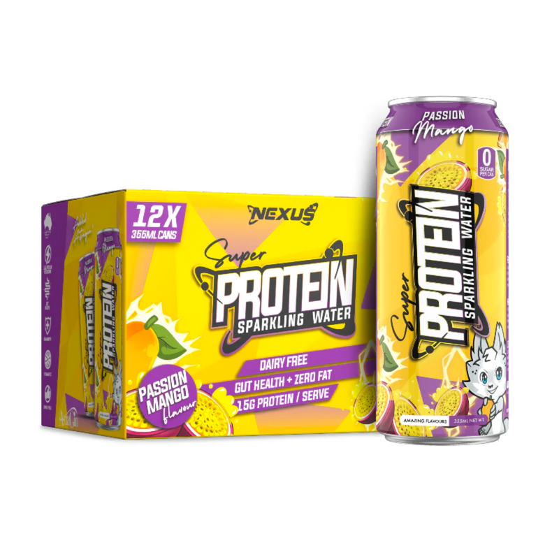 Nexus Sports Super Protein Sparking Water RTD - Nutrition Capital